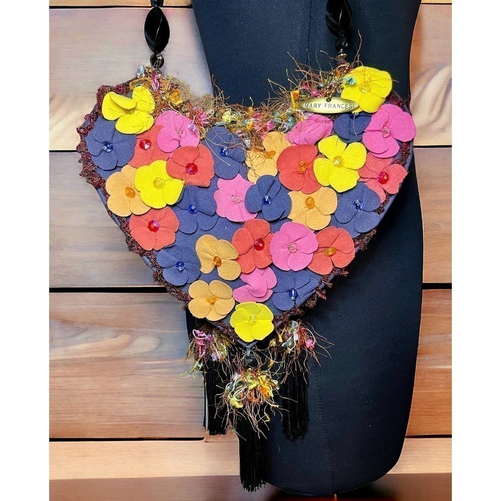 Vintage Mary Frances “Heartsong” Bag - Picture 7 of 10